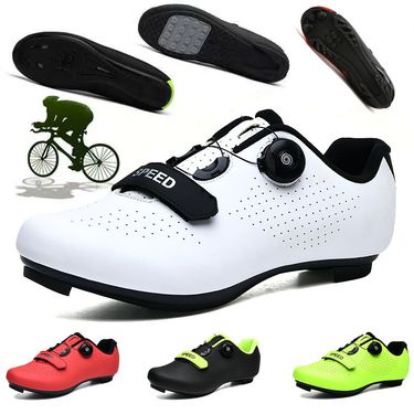 New Road Bicycle Shoelace Lock Road Bicycle Cycling Shoes Hard Soled Mountain Shoes Racing Sports Shoes_voghion.com