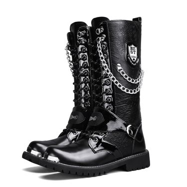 Large motorcycle boots, workwear, Martin boots_voghion.com