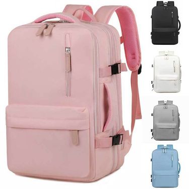 Travel Backpack Men's Backpack Can Be Expanded Business Travel Travel Large Capacity Computer Schoolbag Women_voghion.com