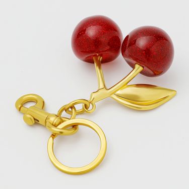 Bag Parts & Accessories Cherry Fruit Bag Pendant Cherry Keychain Handbag Pendant Creative Ladies Gift Car Decoration_voghion.com