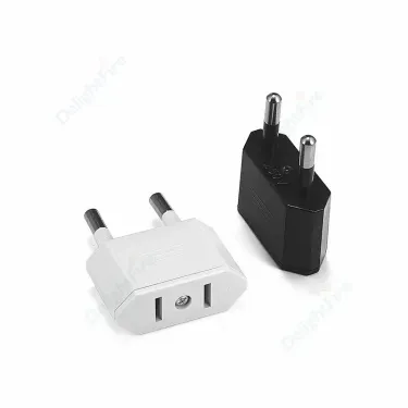 1pcs Travel Converter American China US To EU Euro Plug Electrical Adapter AC Electrical Socket Outlet_voghion.com