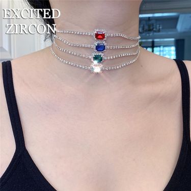 New accessory necklaces, personalized minimalist temperament, collarbone chains, Instagram popular light luxury and_voghion.com