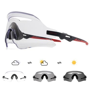 Kapvoe New Color Changing Cycling Glasses Running Sports Goggles Mountain Bike Day And Night Dual Use Goggles_voghion.com