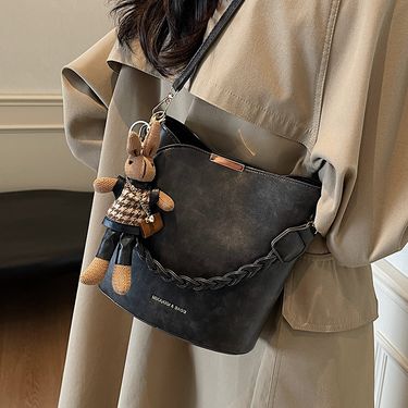 High-End Small For Women 2025 New Fashion Versatile Crossbody Super Popular Single Shoulder Underarm Bucket Bag_voghion.com