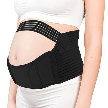 Breathable Adjustable Pregnant Women's Abdominal Support Belt Waist Support Belt Waist Cinching Belt Prenatal Waist Belt_voghion.com