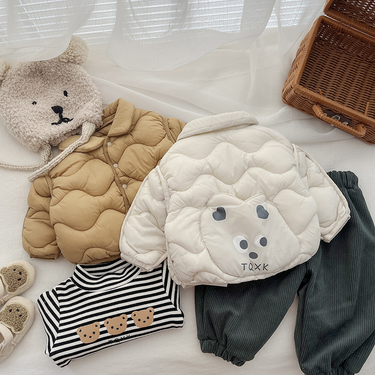 Baby clothing Newborn toddler boy cotton-padded baby clothing baby_voghion.com