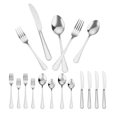 30-Piece Silverware Set Stainless Steel Cutlery Flatware Utensil Kitchen For 6_voghion.com