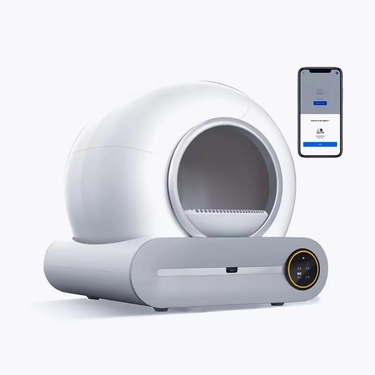 Self-Cleaning Box Automatic 65 Large Cat Toilet Litter Tray Ionic Deodorizer English App Control Rascador Para Gato_voghion.com