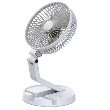 5200mAh Folding Fan 3 Gear Mini Ventilador USB Rechargeable Desktop Lamp Fan Air Cooler Wall-mounted Fan For Dormitory Office_voghion.com