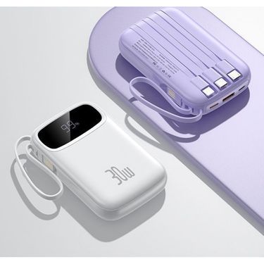 Universal IPhone 15 Dedicated Self-Corded Fast Charging Power Bank 20000mAh Large Capacity Compact_voghion.com