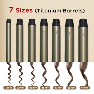 Curling Iron, Large Roll, Big Wave Bangs Roll, Special Clip For Hairdressers, Ironing And Fluffy Artifact 32mm Electric Roll_voghion.com