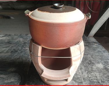 Traditional Old-fashioned Soup, Household Gas Open Flame Hot Stew Soup Pot, For Porridge, Chaozhou Clay Pot_voghion.com