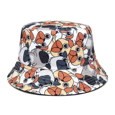 Hot Sale 2024 Summer Bucket Hip Hop Men Print Fisherman Caps Streetwear Double-sided Hats For Women Beach Cap Unisex Panama Hat_voghion.com