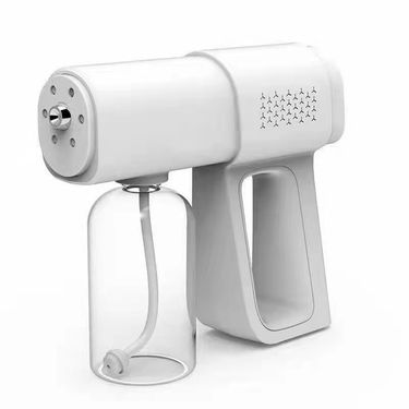 380ML Disinfection Sprayer Gun Nano Blue Light Mist Sprayer Electric Handheld Atomizer Air Sanitizer Machine For Home Office_voghion.com