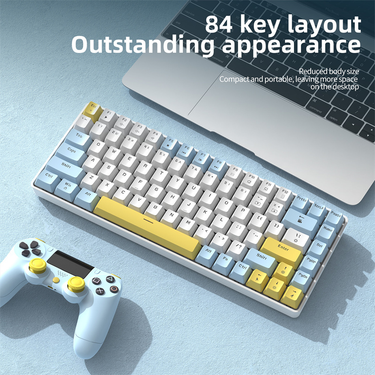 swappable K Hot Wired Mechanical Keyboard Magic Color Backlight key Game Office Keyboard Suitable For eyboard eyboard_voghion.com