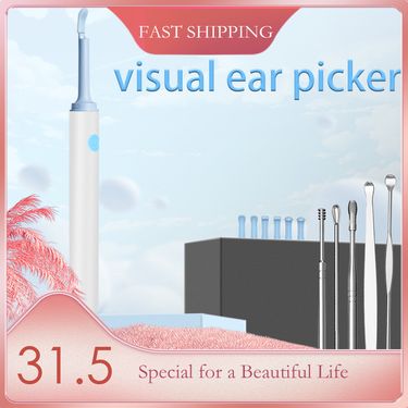 Hot-Selling Wireless WiFi Spoon HD Waterproof Earwax Removal Ear Canal Visual Endoscope Wholesale_voghion.com