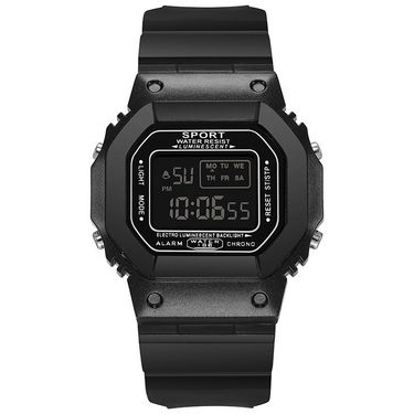 Unicorn Couple Square Electronic Student Watch Female Korean Version Simple Luminous Waterproof Sports Men's Trendy_voghion.com