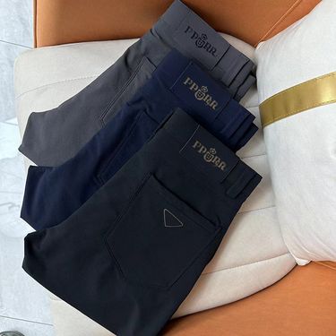 Men's Clothing Trousers Autumn Men's Casual Trousers High End Light Luxury New Breathable Slim All Match Trousers_voghion.com