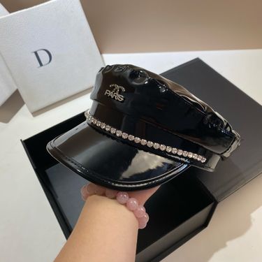 Xiaoxiang Fengshui Diamond Bright Leather Navy Personalized Fashion Report Children's Spring and Autumn Sweet Cool Girl_voghion.com