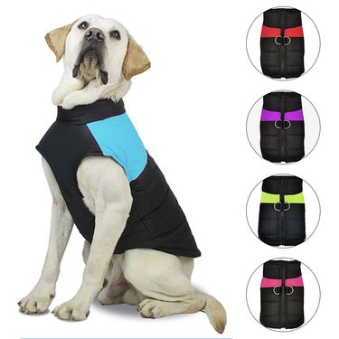 Autumn And Winter Pet Warm Windproof Cotton New Ski Big Dog Clothes_voghion.com