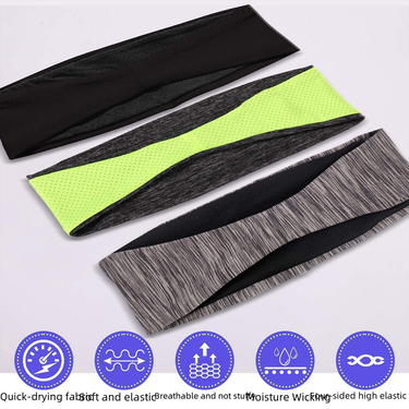 Sweat Absorbing Running Fiess New Basketball Men's Women's Spring and Summer Sports Headband_voghion.com