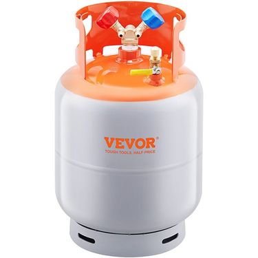 Refrigerant Recovery Tank, 50 LBS Capacity, 400 Psi Portable Cylinder Tank With Y-Valve For Liquid/Vapor, High-sealing Recovery Can For R22/R134A/R_voghion.com