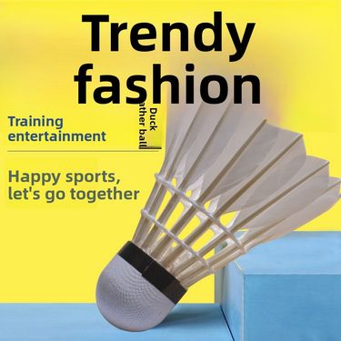 Guangyu Professional Durable Competition Duck Feather Balls 12 Pieces Stable Flight Badminton Training Special_voghion.com