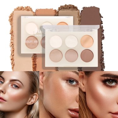 Make up, naturally brighten face, three-dimensional six color repair, durable waterproof, sweat proof, matte powder_voghion.com