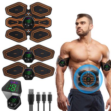 Vibration Fitness Massager New Ems Abdominal Patch Home Outdoor Smart Abdominal Muscle Instrument Sports Fitness Equipment Massager_voghion.com