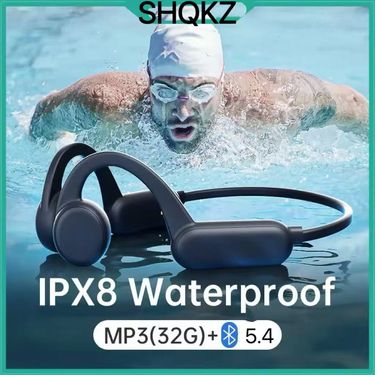 Wireless Earphone For Shokz Open Sports Bone Conduction Bluetooth IPX8 Waterproof Headphones With 32G RAM MP3 Music_voghion.com