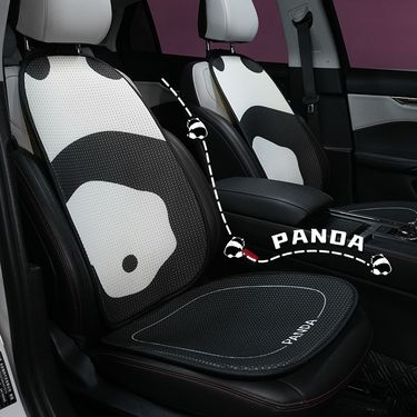 Car seat cushions Ice silk cute panda four seasons universal car seat cushions non slip summer cool breathable car seat cushions_mkmklike.com