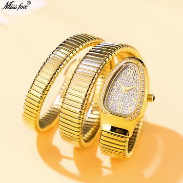 Women's Watch Snake Fashion Temperament Senior Sense Women's Watch Snake Head_voghion.com