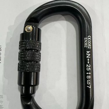 Outdoor Spring Main Automatic Carabiner Heavy-Duty Safety Climbing Quick-Descent Equipment Lock_voghion.com