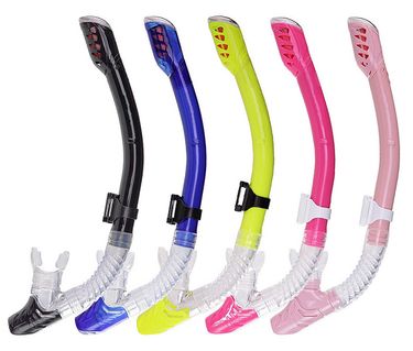 Scuba swimming Full dry breathing tube snorkeling equipment Scuba breathing apparatus Freestyle training for children and adults_viptrois.com