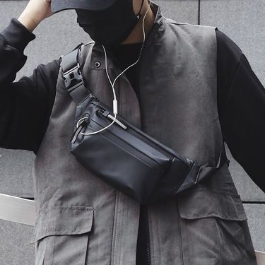 Sports Fanny Pack Men And Women Fashionable And Comfortable Outdoor Running Work Multi-function Waterproof Large Capacity_voghion.com