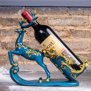 Silver Wing Red Rack Creative Light Luxury High end Living Room Entrance Dining Side TV Wine Cabinet Decoration_voghion.com