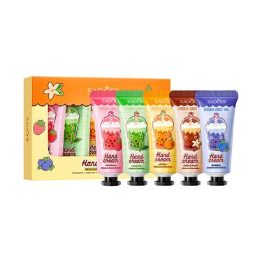 Hand Cream SADOER Milk Tea Fruit Fragrance Hand Cream Set, Autumn And Winter Hand Cream_voghion.com