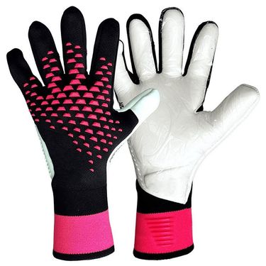 New brand adult children goalkeeper football gloves silicone latex training match goalkeeper gloves_viptrois.com