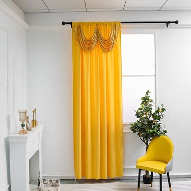 Luxury Polyester Sheer Curtains - Semi-Sheer Modern Drapes For Living Room, Bedroom & Commercial Spaces (100x130cm/100x200cm/140x260cm)_voghion.com