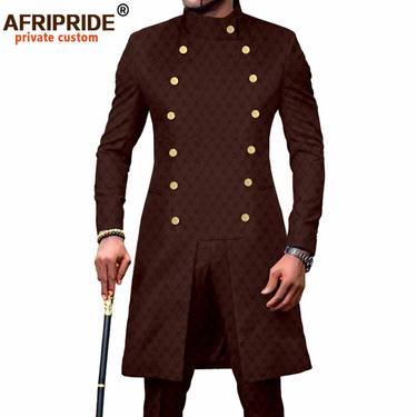 Men's clothing African ethnic men's casual set_voghion.com