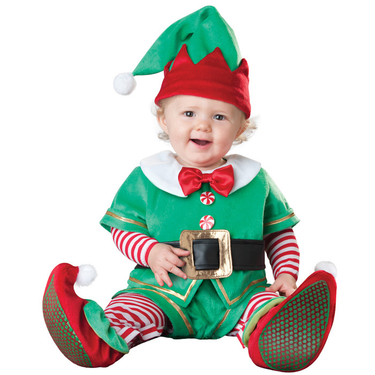Christmas baby jumpsuit Santa Claus elf elk little snowman costume performance costume_voghion.com