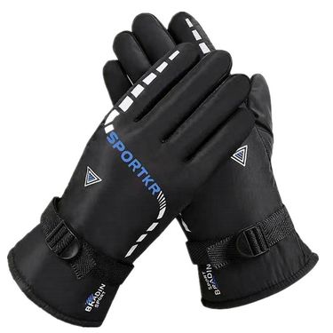 Unisex Men's winter ski gloves plus veet thick cold protection warm outdoor riding motorcycle mountaineering touch_voghion.com