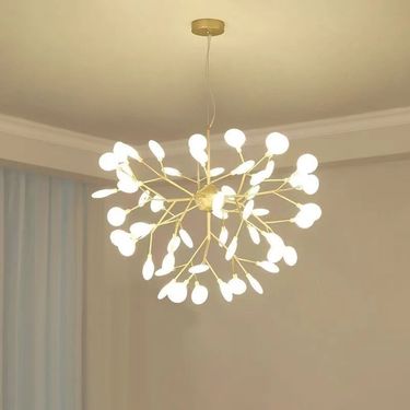 95% Positive Review Rate: Creative Art, Branch Lampshade, Nordic Accessories, Personalized Creative Firefly Pendant_voghion.com