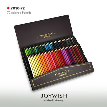 72-Color Watercolor Pencils Set - Premium Wooden Art Pencils For Kids & Adults, Vibrant & Blendable, Ideal For Sketching, Drawing & Coloring_voghion.com