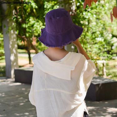 Fashion 1Pcs Foldable Basin Bucket Unisex Fashion Banana Hat Bob Hip Hop Men Summer Cap_voghion.com
