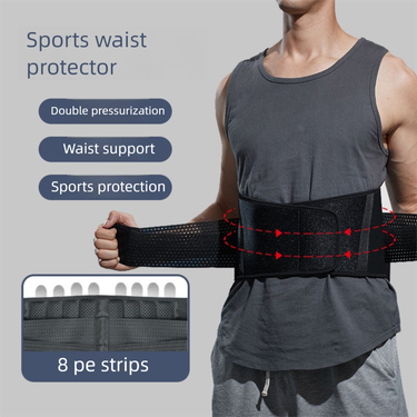 Fitness Sports Support Belt Compression Men And Women, Brace For Basketball, Squats, Weightlifting, Waist Protector_voghion.com