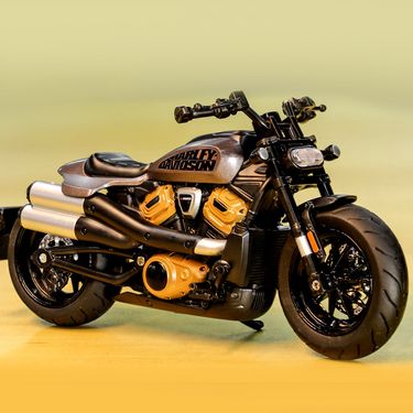 Alloy Motorcycle Model 1:12 With Lights Valentine's Day Birthday Gift Ornament Collection Gift_voghion.com