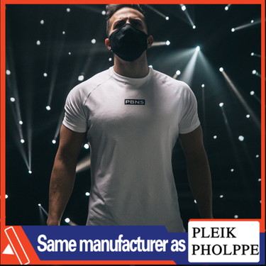 Muscle Summer Brothers New Gym Exercise Running Outdoor Leisure Sports Men's Face Short Sleeve T-shirt_voghion.com