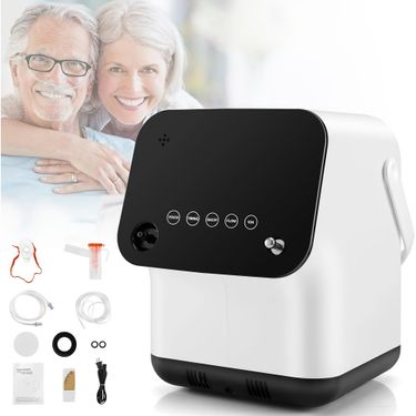 VARON Smart Concentrator Real-Time Oxgen Purity Monitoring 0.26-1.85gal Continuous&Adjusatble30%-90% | Voice Alerts &_voghion.com