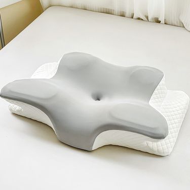 Horn Butterfly Shaped Memory Pillow Core For Adults Side Sleeping Cervical Vertebrae Protection Pillow Slow Rebound Non Collapse Memory Foam Pillow_voghion.com